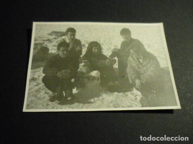 Fotograf&iacute;a antigua: PUERTO DE NAVACERRADA MADRID ESTACION ESQUI MONTA&Ntilde;ISMO ANTIGUA FOTOGRAFIA 7 X 10 CM