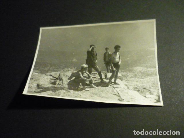 Fotograf&iacute;a antigua: SIERRA DE GUADARRAMA MADRID MONTA&Ntilde;ISMO ANTIGUA FOTOGRAFIA 7 X 10 CM