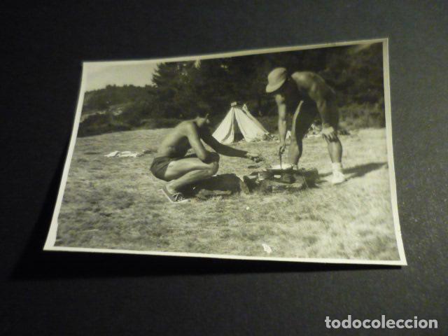 Fotograf&iacute;a antigua: SIERRA DE GUADARRAMA MADRID MONTA&Ntilde;ISMO ANTIGUA FOTOGRAFIA 7 X 10 CM