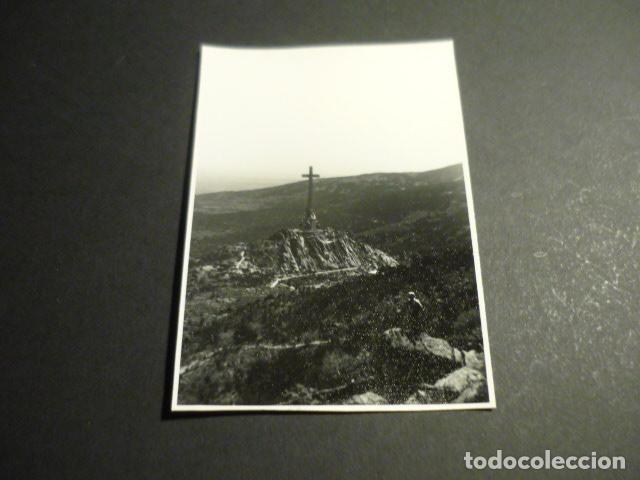 Fotograf&iacute;a antigua: VALLE DE LOS CAIDOS MADRID SIERRA DE GUADARRAMA MONTA&Ntilde;ISMO ANTIGUA FOTOGRAFIA 7 X 10 CM