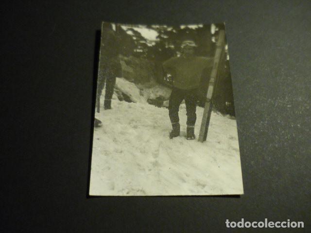 Fotograf&iacute;a antigua: SIERRA DE GUADARRAMA MADRID MONTA&Ntilde;ISMO ANTIGUA FOTOGRAFIA 7,5 X 10,5 CM