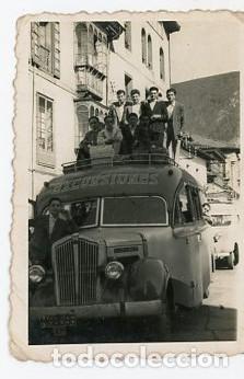 Fotografia antiga: AUTOBUS DE EXCURSIONES. A&Ntilde;OS 50