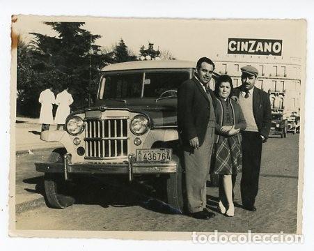 Fotografia antiga: AUTOMOVIL TIPO JEEP. BUENOS AIRES. FOTO HENRY TANDIL. 1958