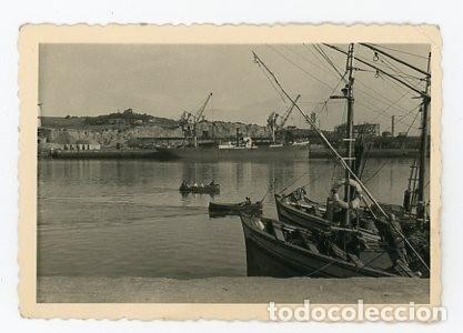 Fotografia antiga: AVILES. EL PUERTO. ASTURIAS.