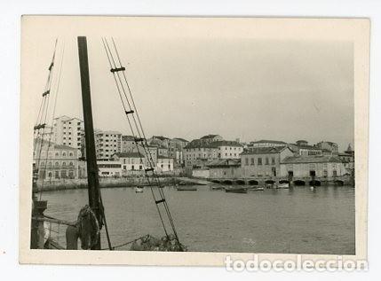 Fotograf&iacute;a antigua: GIJON ASTURIAS. PUERTO. MUELLE. RULA