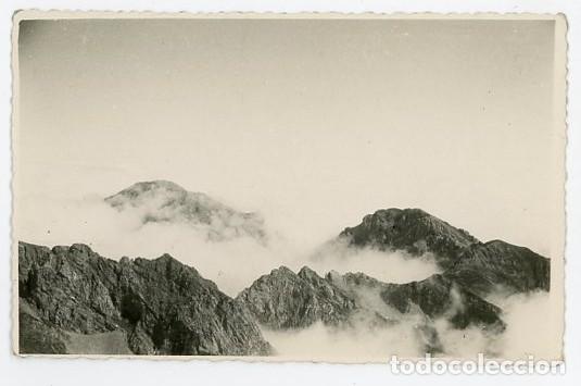 Fotograf&iacute;a antigua: POLA DE LENA. ASTURIAS. FOTOMILLO. PAISAJE MONTA&Ntilde;A