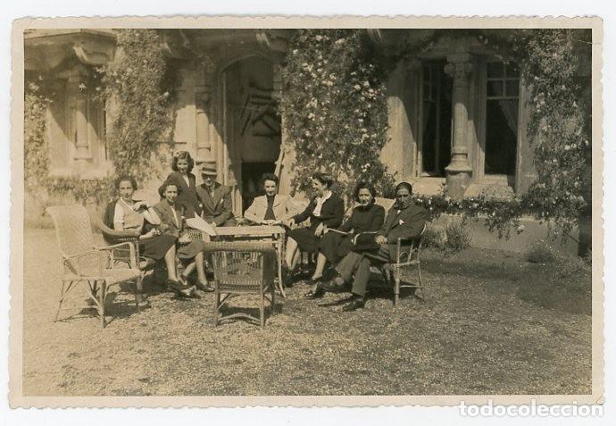 Fotograf&iacute;a antigua: LUANCO. ASTURIAS. CASA MORI.