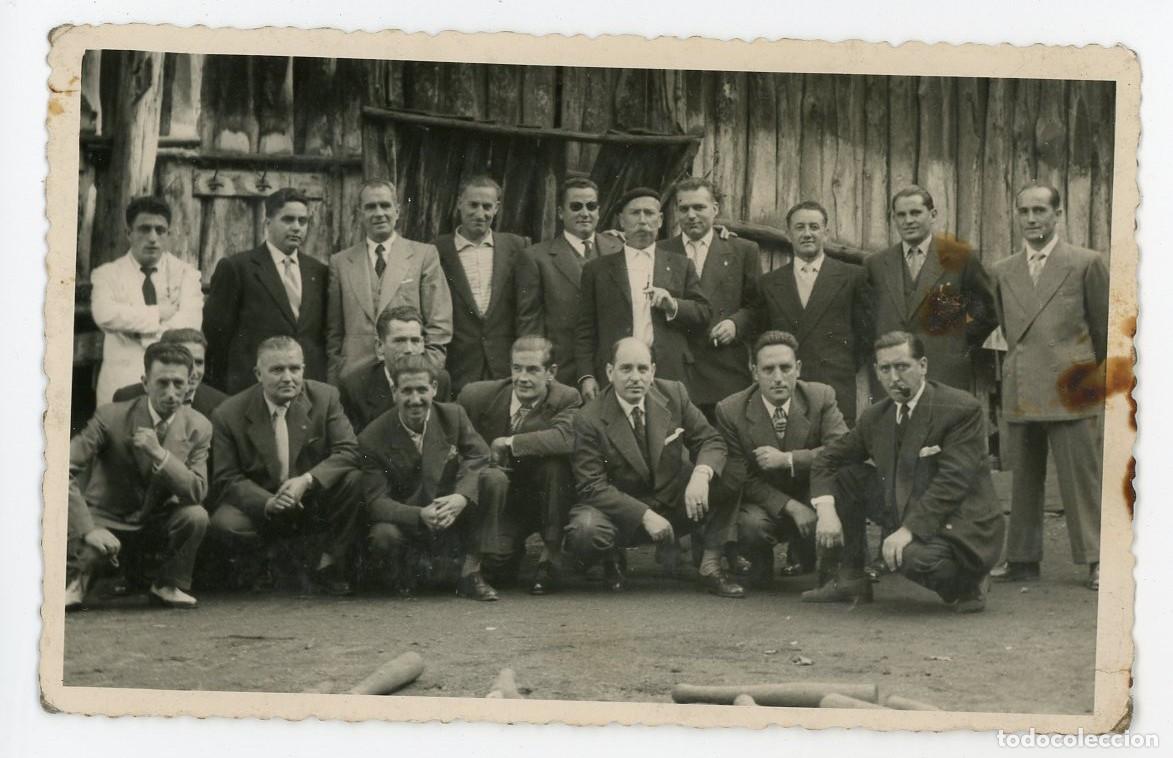 Antique Photography: MIERES. GRUPO. FOTO ZAPICO. H. 1950