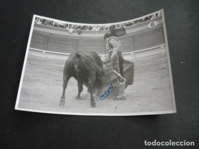Fotograf&iacute;a antigua: PALMA MALLORCA MANOLO AMAYA TORERO CORRIDA TOROS ANTIGUA FOTOGRAFIA 18 X 12 CM
