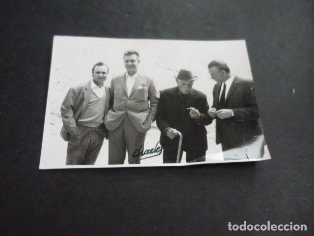 Alte Fotografie: PEPE DOMINGUIN PEDRO BARRERA Y JOSE AYALA TORERO ANTIGUA FOTOGRAFIA 7 X 10 CM