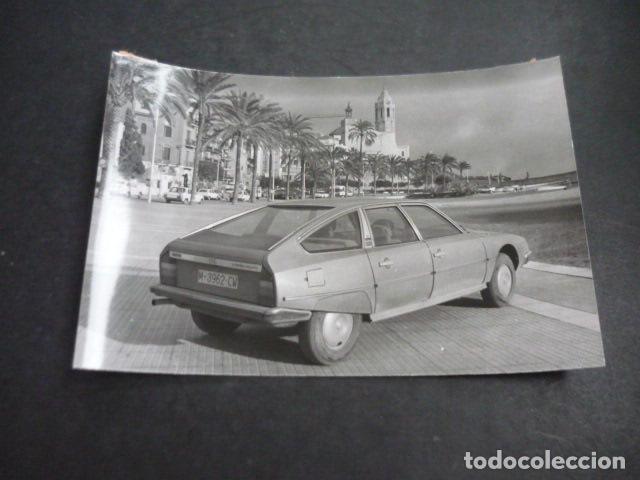 Alte Fotografie: SITGES BARCELONA CITROEN CX PALAS VEHICULO AUTOMOCION ANTIGUA FOTOGRAFIA 18 X 12 CM