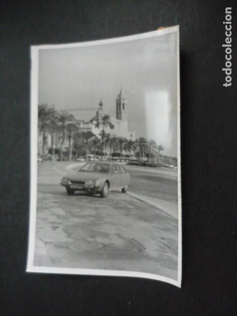 Alte Fotografie: SITGES BARCELONA CITROEN CX PALAS VEHICULO AUTOMOCION ANTIGUA FOTOGRAFIA 18 X 12 CM