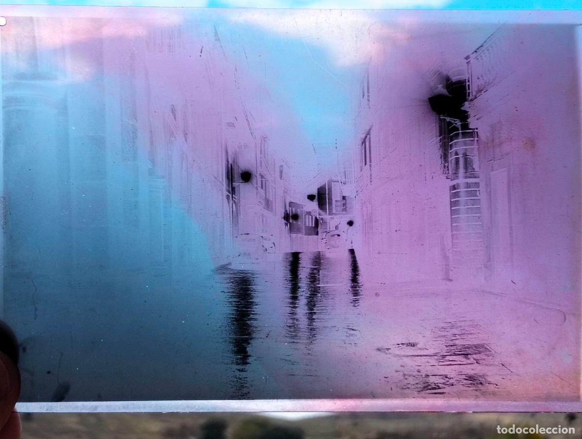 Fotografia antiga: VIGO PONTEVEDRA NEGATIVO CELULOIDE PARA POSTAL 10 X 15 CM