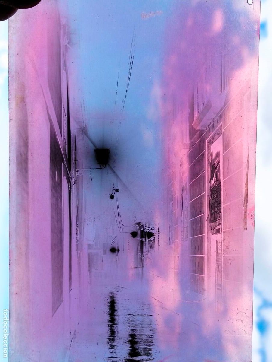 Antique Photography: VIGO PONTEVEDRA NEGATIVO CELULOIDE PARA POSTAL 10 X 15 CM