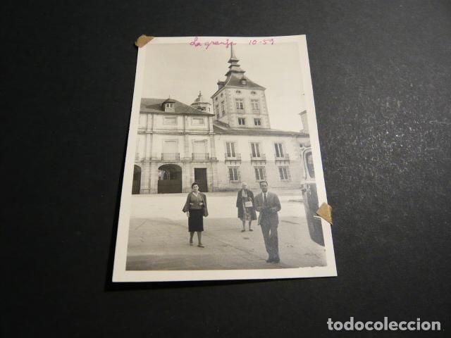 Fotograf&iacute;a antigua: LA GRANJA SEGOVIA ANTIGUA FOTOGRAFIA 7 X 10 CM
