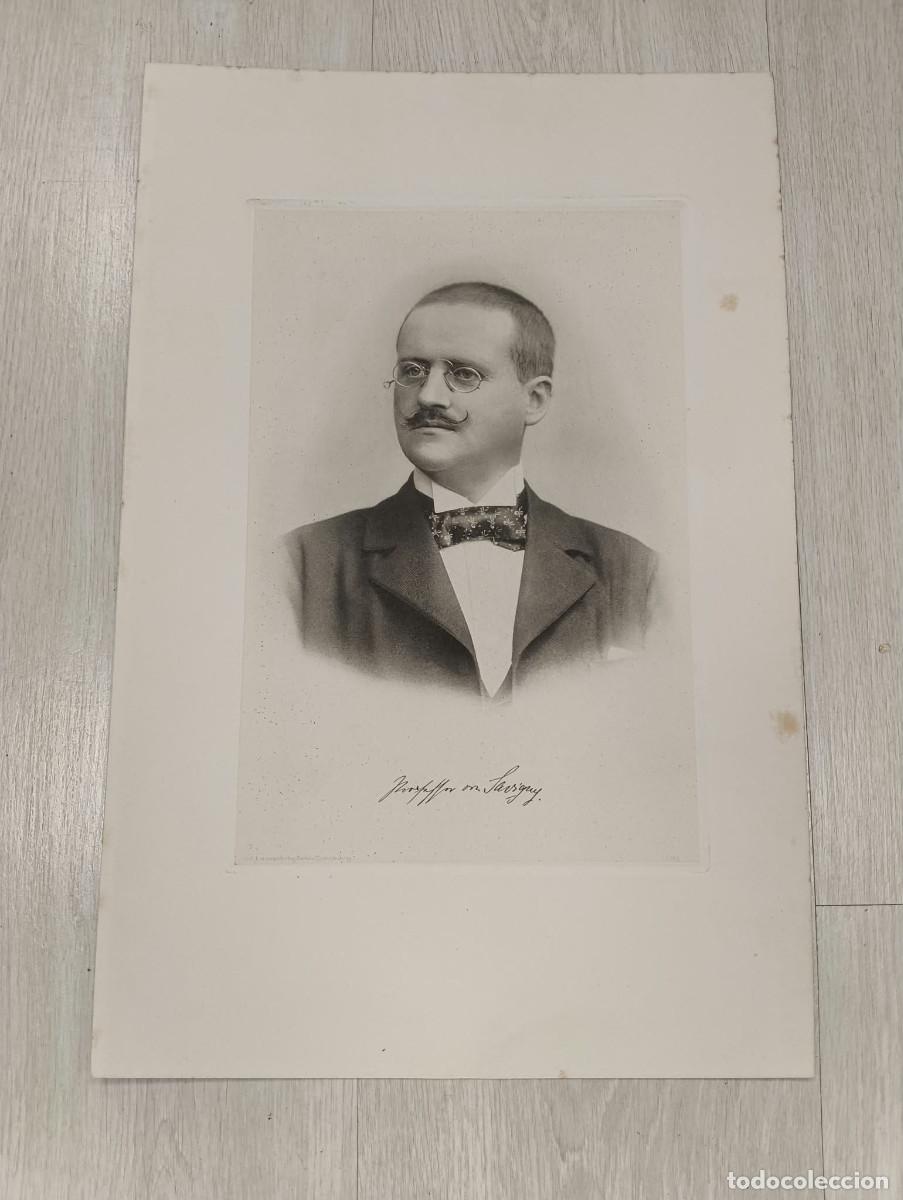 Fotograf&iacute;a antigua: Dr. jur. Leo von Savigny. (Bruselas Junio de 1863). Catedr&aacute;tico ordinario de Derecho y Ciencias Pol.