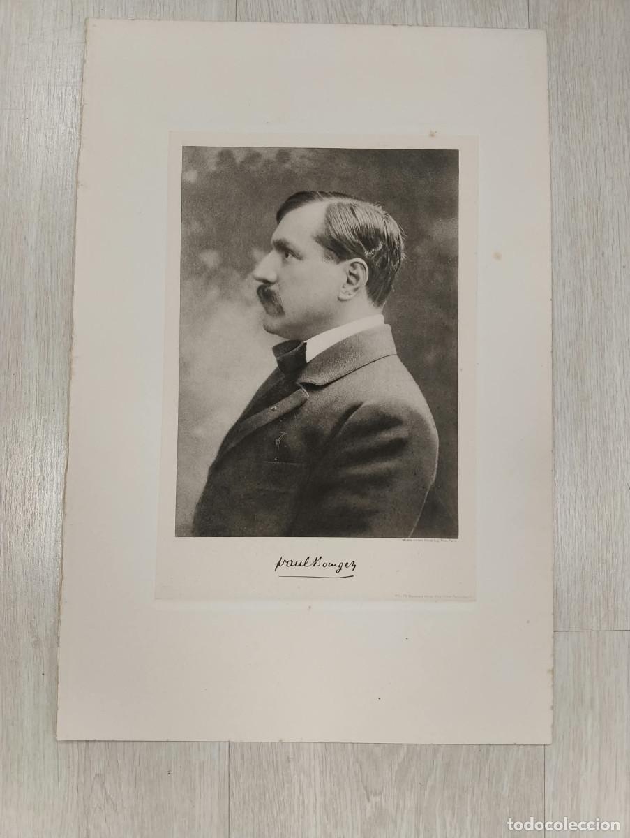 Fotograf&iacute;a antigua: M. Paul Bourget. Membre de l'Acam&eacute;mie fran&ccedil;aise.