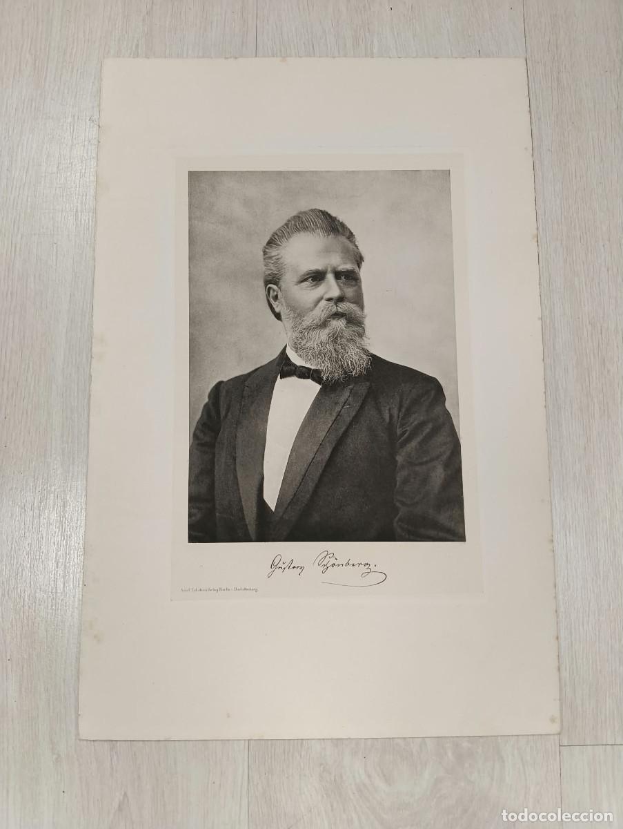 Fotograf&iacute;a antigua: Professor von Sch&ouml;nbert. T&uuml;bingen.