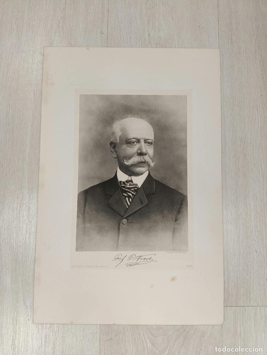 Fotograf&iacute;a antigua: Pasquale Fiore. Professore di diritto internazionale nella R. Universit&agrave;.