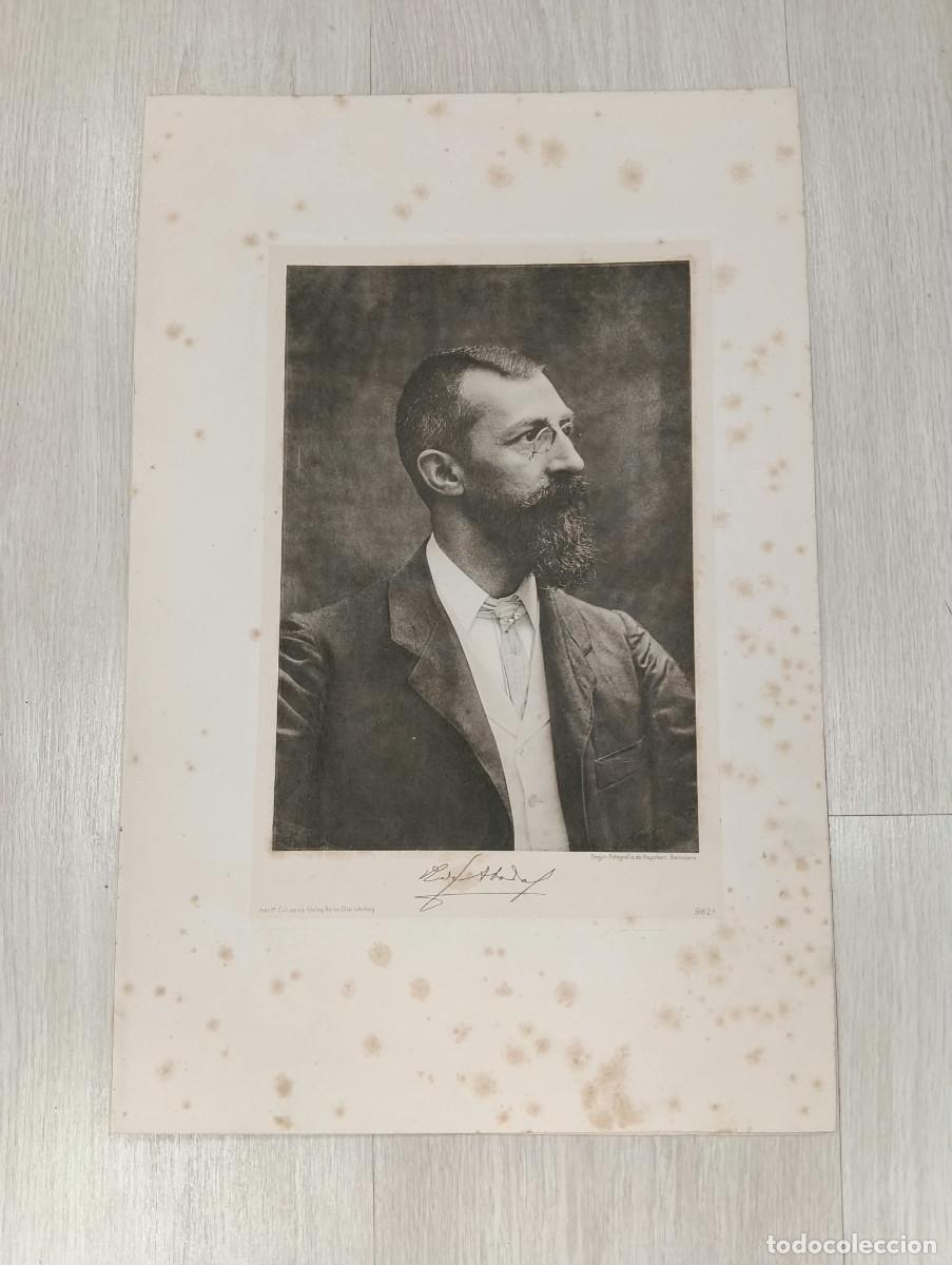Fotograf&iacute;a antigua: Don Raimundo de Abadal y Calder&oacute;, Doctor jur&iacute;dico, Senador por Barcelona.