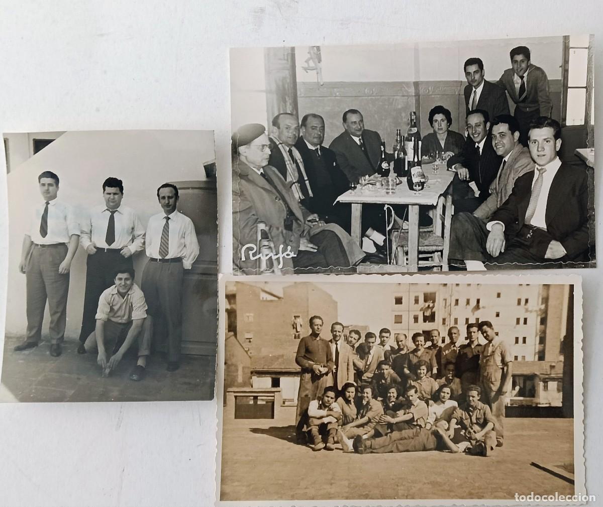 Fotograf&iacute;a antigua: LOTE DE 3 FOTOS DE LA EDITORIAJ GRAFICAS VALENCIANA A&Ntilde;OS 50