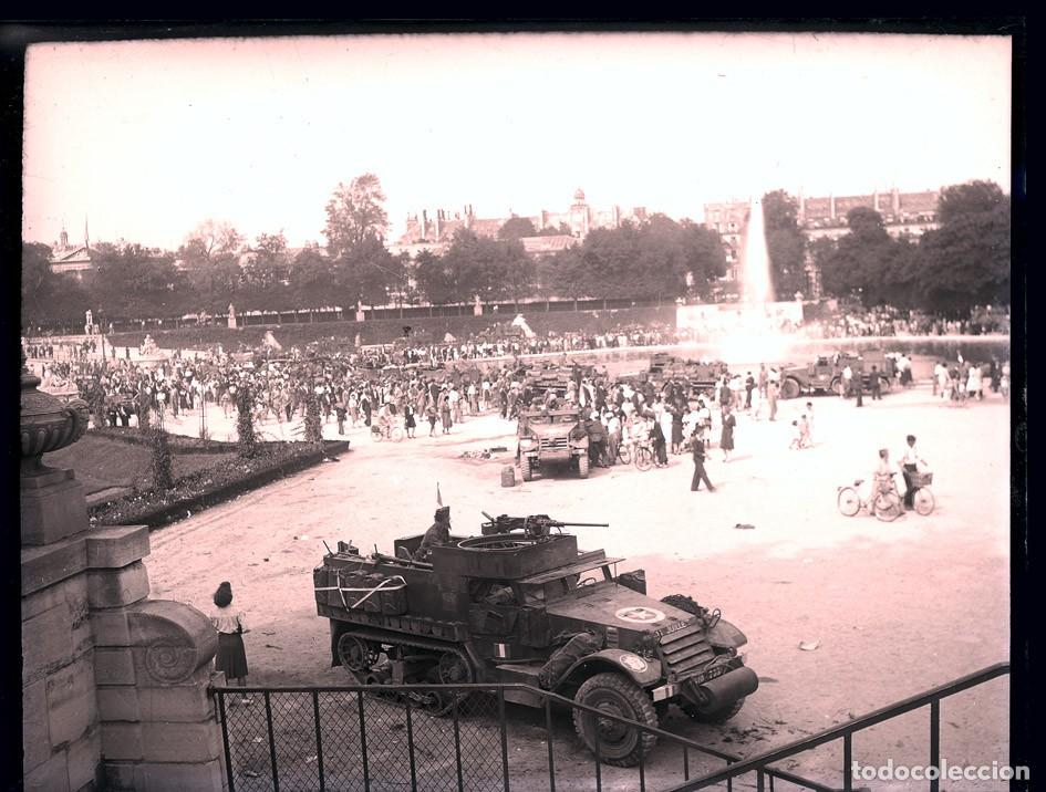 Fotograf&iacute;a antigua: MILITARES ANTIGUO NEGATIVO DE CRISTAL FORMATO 12 X 9 cm.