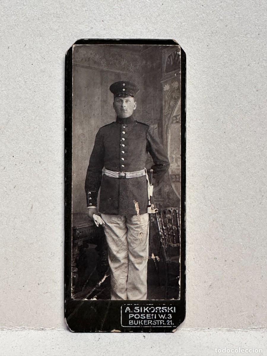 Fotograf&iacute;a antigua: Fotograf&iacute;a Original de Estudio, Berl&iacute;n, Soldado, Finales XIX - Principios XX