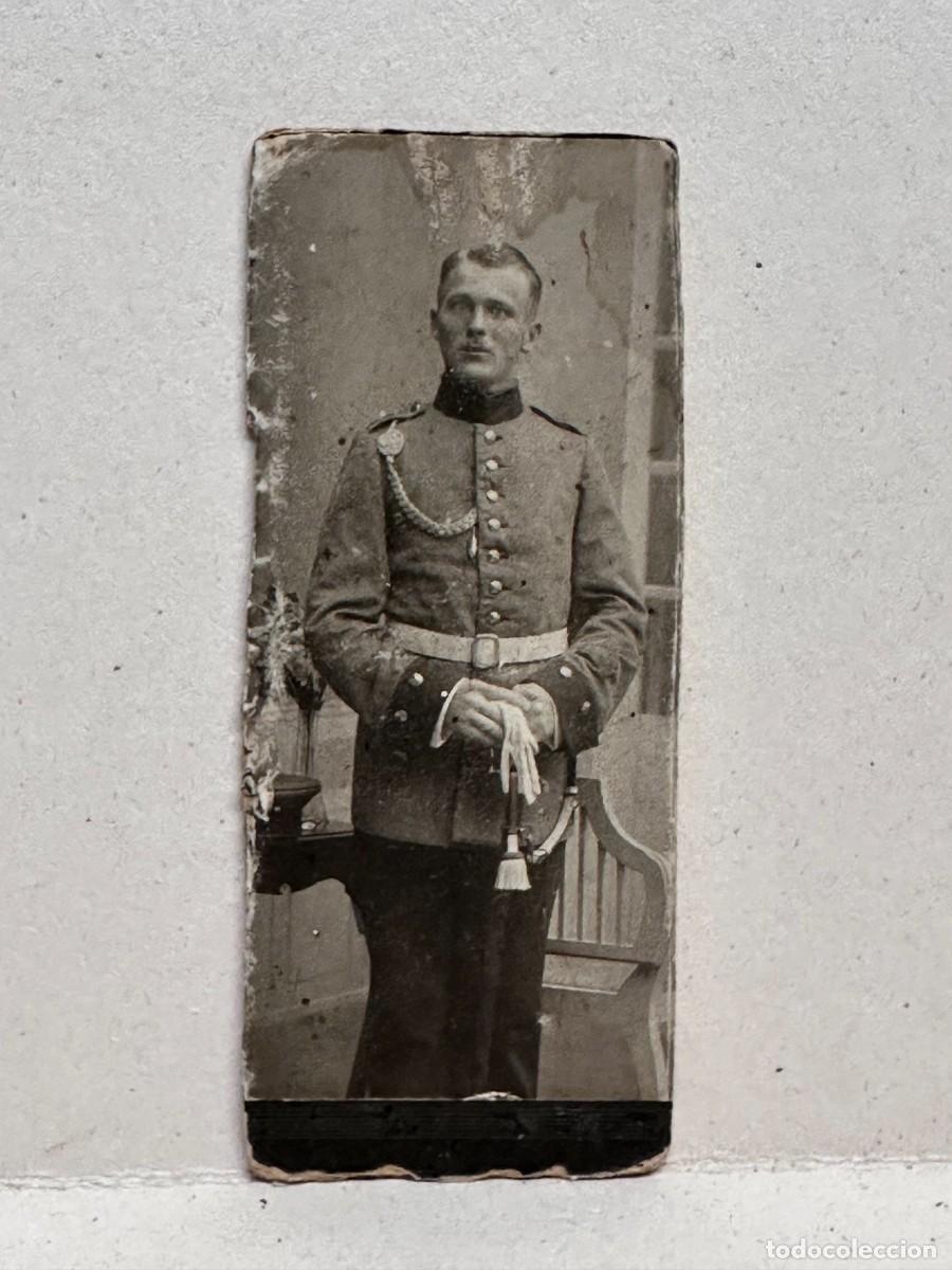 Fotograf&iacute;a antigua: Fotograf&iacute;a Antigua (Cabinet Card) Militar Alem&aacute;n Prusiano, principios s. XX