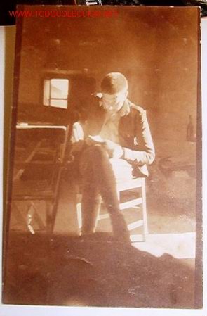 Fotografia antica: Foto-postal de Zania, 1923.