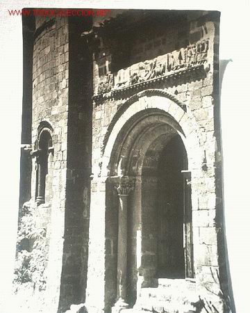 Antique Photography: ANTIGUA TARJETA POSTAL - CASTILLO DE LOARRE.