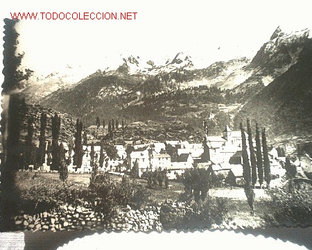 Fotografia antica: ANTIGUA TARJETA - SALLENT DE GALLEGO. (huesca)