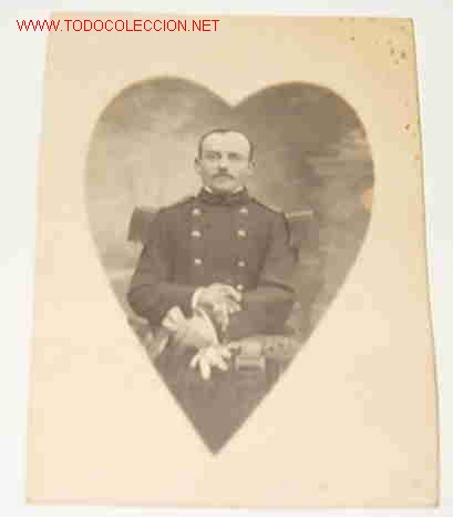 Alte Fotografie: Foto de un militar