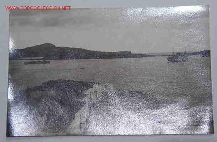 Fotograf&iacute;a antigua: Postal de marina - Foto 1