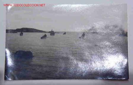 Fotografia antica: Postal de marina
