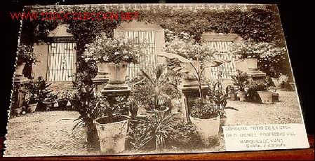 Fotografia antica: ANTIGUA POSTAL DE CORDOBA - PATIO DE LA CASA DE D. GOMEZ PROPIEDAD DEL MARQUES DE VIANA - FOTOGRAFIA