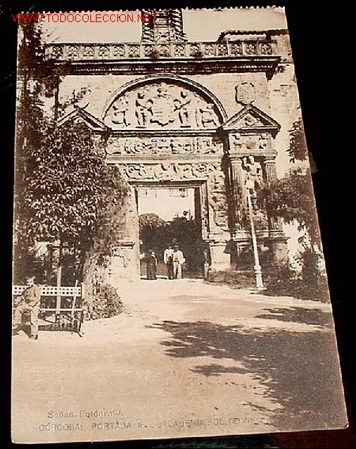 Fotograf&iacute;a antigua: ANTIGUA POSTAL DE CORDOBA - PORTADA DE LA ACADEMIA POLITECNICA - FOTOGRAFIA DE SE&Ntilde;AN - FOTOTIPIA DE