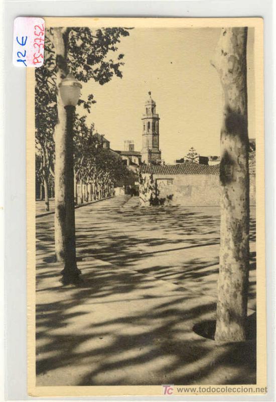 Fotograf&iacute;a antigua: (PS-3752)POSTAL DE VENDRELL-VISTA IGLESIA A&Ntilde;O 1936-GUERRA CIVIL???