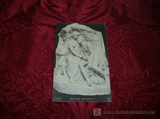 Antique Photography: salon une halte de manneville,marca fotografica mp dentro de un circulo