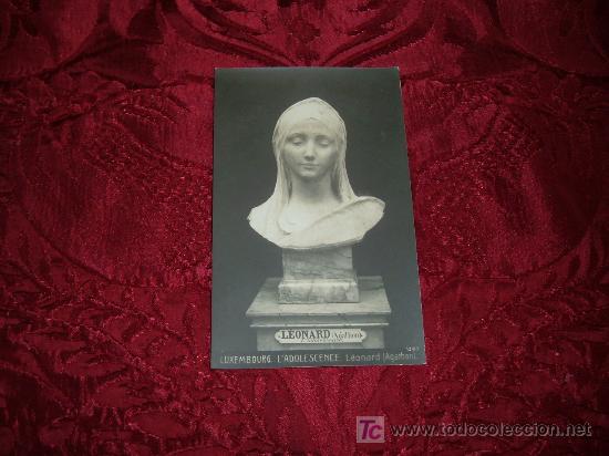 Antique Photography: luxembourg l adolescence leonard ,marca fotografica p m dentro de un circulo