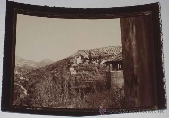 Alte Fotografie: ANTIGUA FOTOGRAFIA DE GRANADA - SISTEMA GELATINA BROMURO - MIDE 10 X 7,4 CMS. - FINALES SIGLO XIX