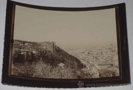 Alte Fotografie: ANTIGUA FOTOGRAFIA DE GRANADA - SISTEMA GELATINA BROMURO - MIDE 10 X 7,4 CMS. - FINALES SIGLO XIX