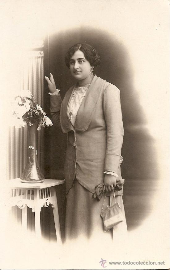 Fotografia antica: ANTIGUA FOTO-POSTAL EN CARTON RIGIDO *VER FOTO ADICIONAL*