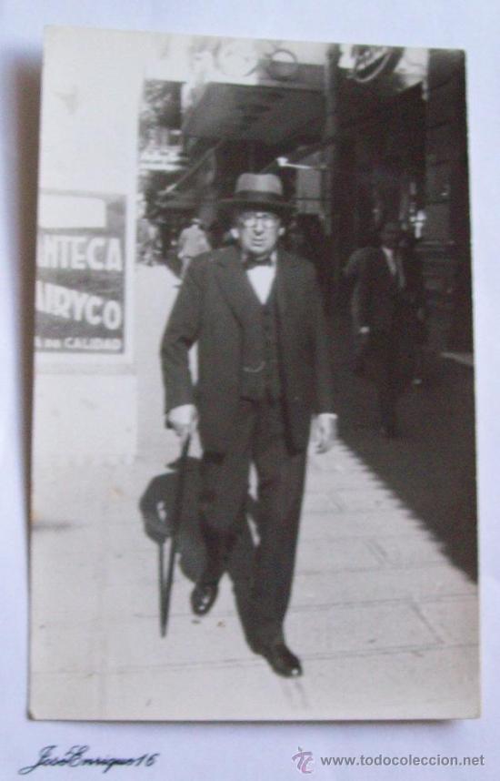 Fotografia antica: ELEGANTE SE&Ntilde;OR MAYOR - ELEGANT maire - ELEGANT LORD MAYOR - ANS 50