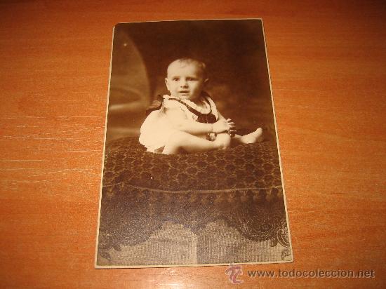 Fotografia antiga: NI&Ntilde;O FOTOGRAFIA NAPOLEON