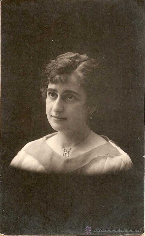 Fotografia antica: ANTIGUA FOTO-POSTAL FECHADA EN 1918 *VER FOTO ADICIONAL*