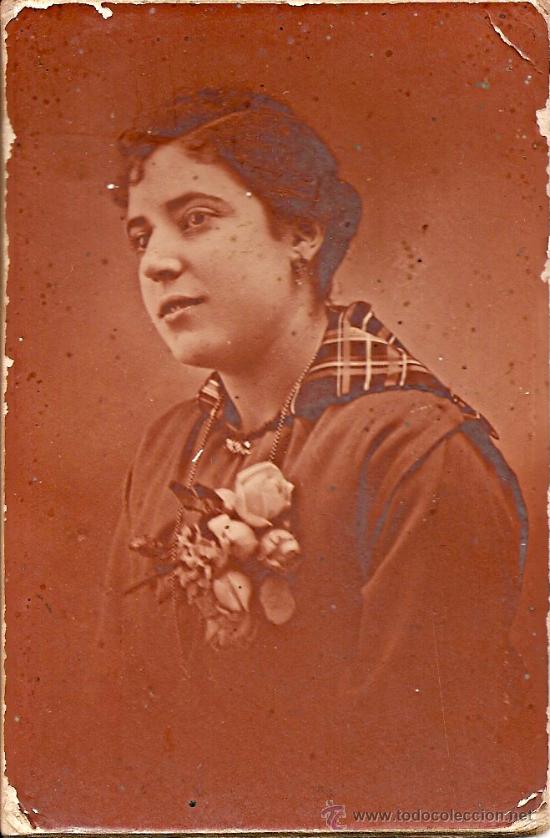 Fotografia antica: ANTIGUA FOTO-POSTAL EN CARTON DURO  *VER FOTO ADICIONAL*