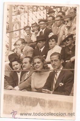 Fotografia antiga: Escena en los TOROS - 8,4 x 12,8 cms. Hecha en Barcelona . Vell i Bell