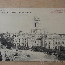 Fotografía antigua: FOTOGRAFIA. POSTAL ANTIGUA. MADRID. PLAZA DE CASTELAR Y CASA DE CORREOS