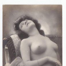 Fotografía antigua: ERÓTICA, DESNUDO FEMENINO, 1920'S. POSTAL FOTOGRÁFICA ORIGINAL, CORONA ED.. Lote 25067239