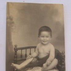 Fotografía antigua: HERMOSO BEBE. BEAU BÉBÉ. BEAUTIFUL BABY. POST CARD . Lote 25937433